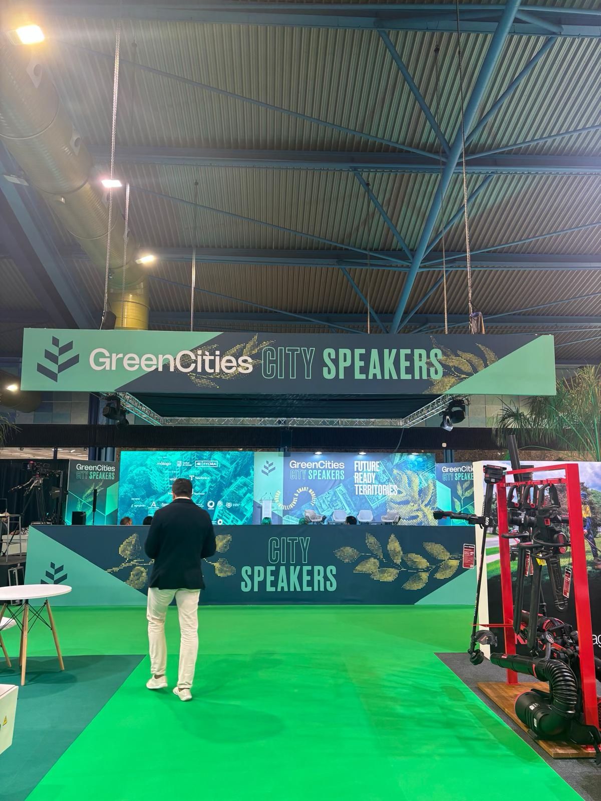 Escenario City Speakers de Greencities 2026